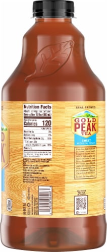 Gold Peak Sweetened Black Tea Perspective: left