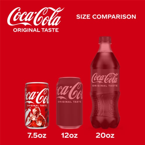 Coca-Cola® Soda Mini Cans Perspective: left