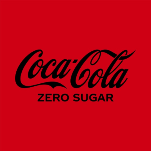 Coca-Cola Zero Sugar Soda Mini Cans Perspective: left