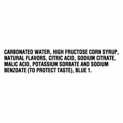 Fanta® Berry Fruit Flavored Caffeine Free Soda Bottle Perspective: left