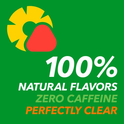 Sprite® Tropical Mix Lemon Lime and Tropical Fruit Caffeine Free Soda Bottle Perspective: left