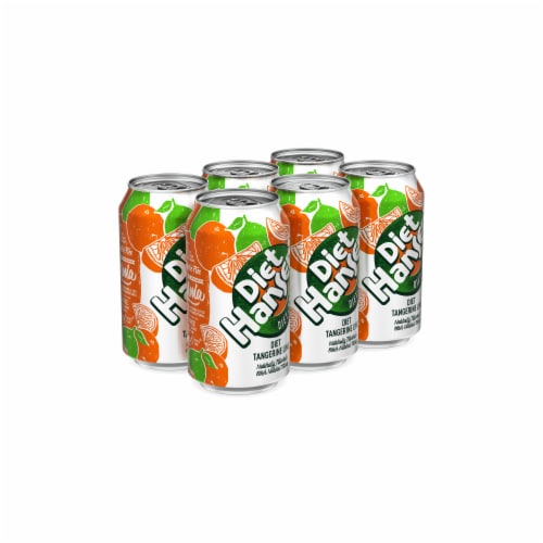 Hansen's Diet Tangerine Lime Soda Perspective: left