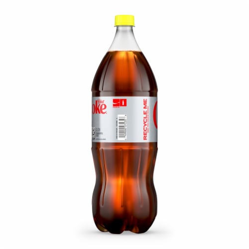 Diet Coke® Soda Bottle Perspective: left
