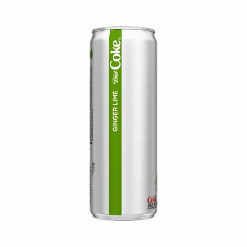 Diet Coke Ginger Lime Soda Perspective: left