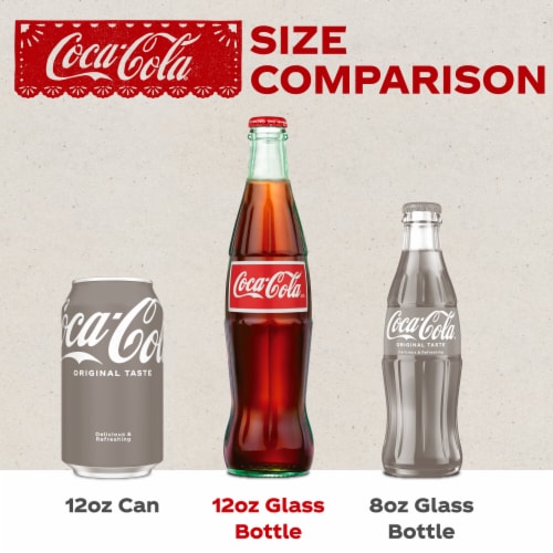 Coca-Cola® Mexican Soda Bottles Perspective: left