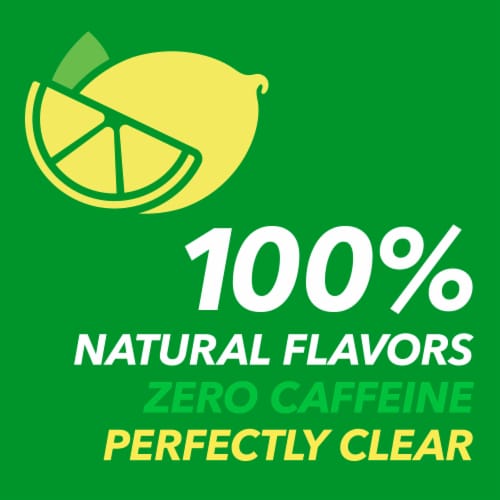 Sprite® Lymonade Lemonade and Lime Caffeine Free Soda Bottle Perspective: left