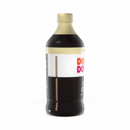 Dunkin' Donuts® Vanilla Iced Coffee Beverage Perspective: left