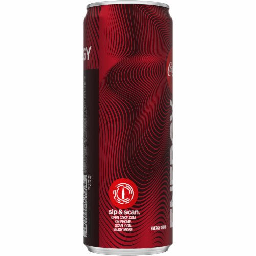 Coca-Cola Energy Drink Perspective: left