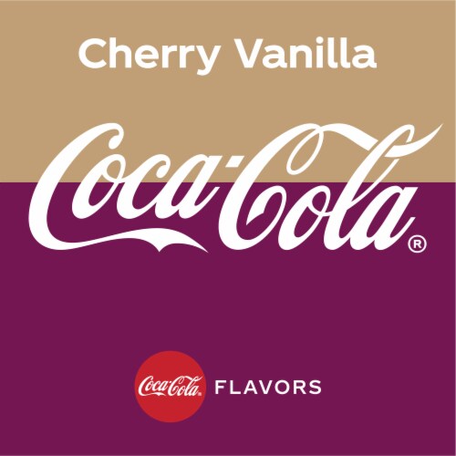 Coca-Cola® Cherry Vanilla Soda Cans Limits May Apply Perspective: left