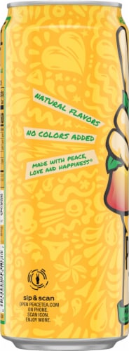 Peace Tea® Naturally Flavored Hello Mango Green Tea Perspective: left