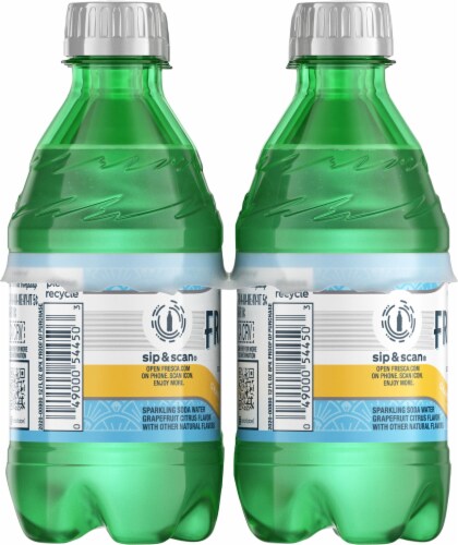 Fresca® Sparkling Grapefruit Citrus Soda Water Perspective: left