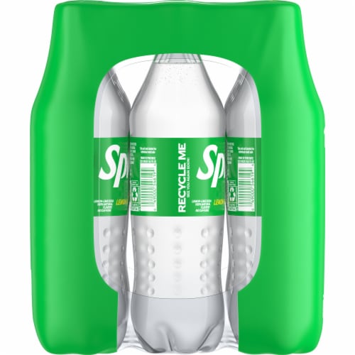 Sprite® Lemon Lime Caffeine Free Soda Bottles Perspective: left