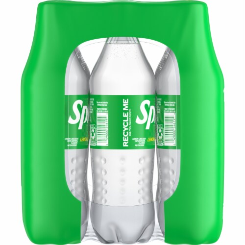 Sprite® Lemon Lime Caffeine Free Soda Bottles Perspective: left
