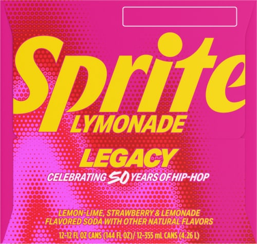 Sprite® Lymonade Legacy Soda Cans Perspective: left