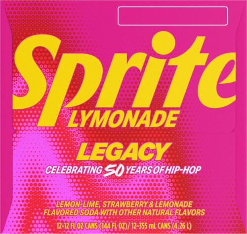 Sprite® Lymonade Legacy Soda Cans Perspective: left