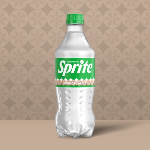 Sprite® Vanilla Frost Caffeine Free Soda Bottle Perspective: left