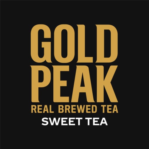 Gold Peak® Zero Sugar Sweet Tea Bottle Perspective: left
