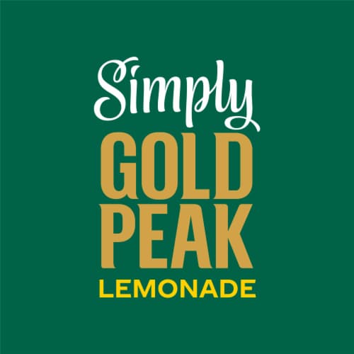 Simply Gold Peak Real Brewed Sweet Tea With Simply Lemonade Perspective: left