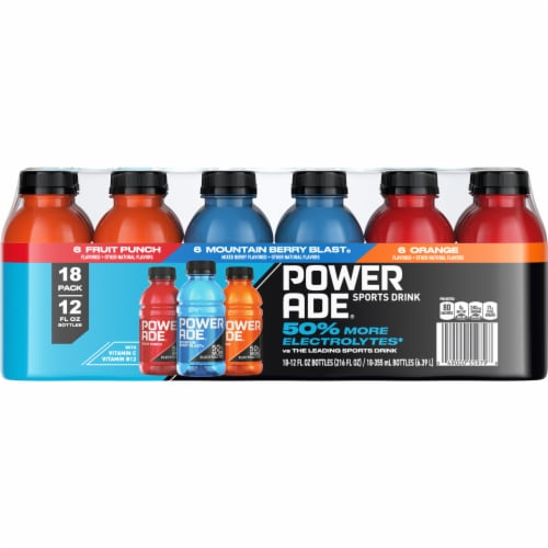Powerade® Variety Pack Sports Drink Bottles Perspective: left