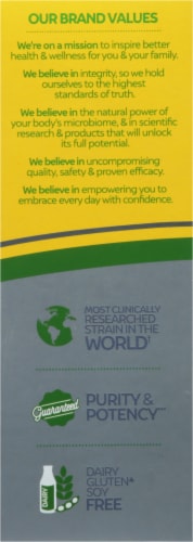 Culturelle Advanced Regularity Probiotic + Prebiotic Fiber Vegetarian Capsules Perspective: left