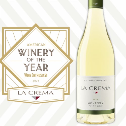La Crema® Monterey Pinot Gris White Wine Perspective: left