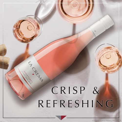 La Crema Monterey Pinot Noir Rosé California Rose Wine Perspective: left
