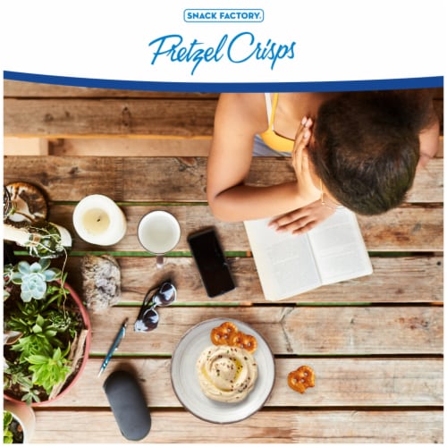Snack Factory® Gluten Free Original Pretzel Crisps Perspective: left