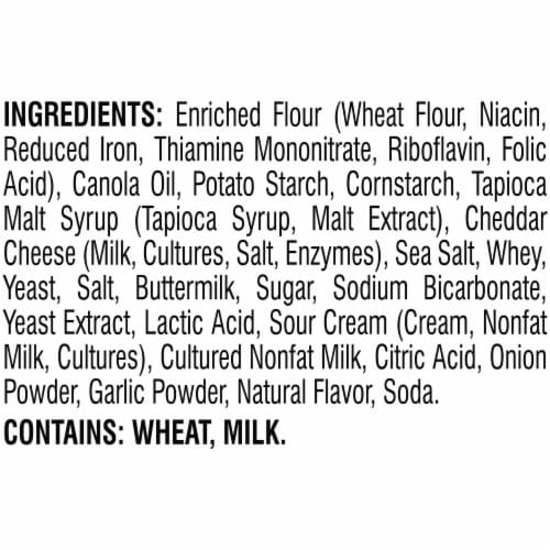 Snack Factory® Pop'ums White Cheddar Pretzels Perspective: left