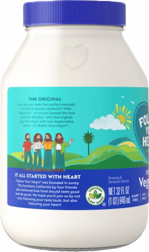 Follow Your Heart® Original Vegenaise Perspective: left