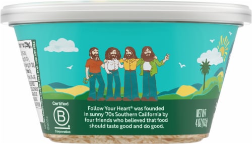 Follow Your Heart Dairy Free Parmesan Style Shredded Cheese Alternative Perspective: left