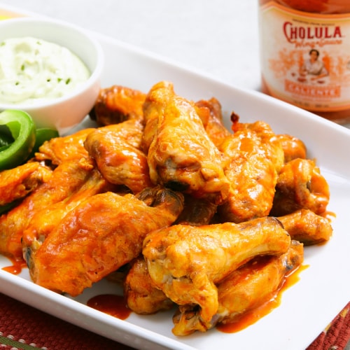 Cholula Caliente Wing Sauce Perspective: left