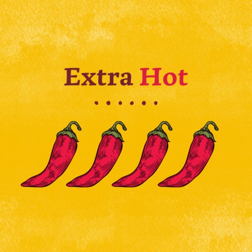 Cholula Extra Hot Sauce Perspective: left