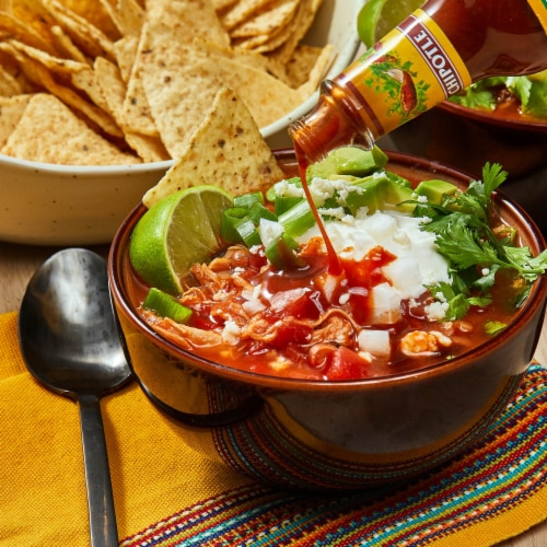 Cholula Chipotle Hot Sauce Perspective: left
