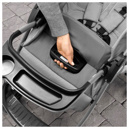 Chicco Mini Bravo Plus Baby Stroller and Car Seat Travel System Combo Midnight 1 Piece Fred Meyer