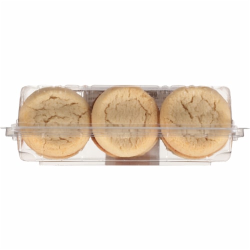 Our Specialty Crème Brulee Sweet Middle Sandwich Cookies Perspective: left