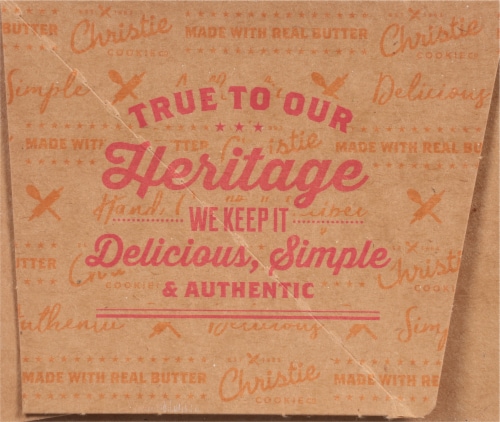 Christie Cookie Co. Crispy Almond Gourmet Cookies Perspective: left