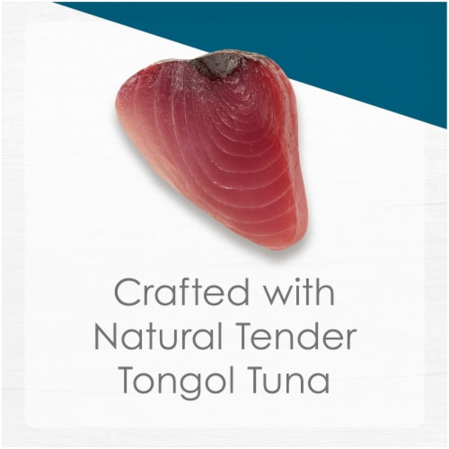 Purina Fancy Feast Purely Natural Tender Tongol Tuna Entree Wet Cat Food Perspective: left