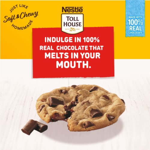 Nestle Toll House Chocolate Chip Lovers Cookie Dough Perspective: left