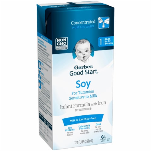 Gerber Good Start Soy Liquid Infant Formula With Iron Stage 1 Perspective: left