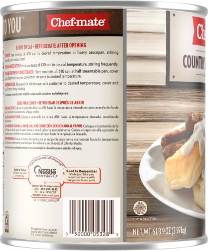 Chef-Mate Country Sausage Gravy Perspective: left
