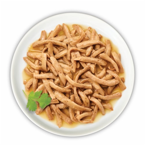 Friskies® Shreds with Beef in Gravy Wet Cat Food Perspective: left