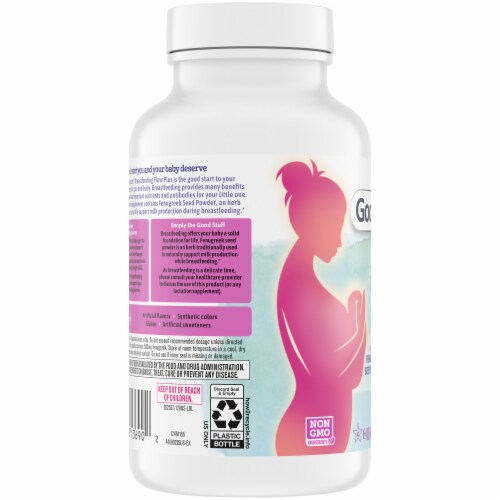 Gerber® Good Start® Breastfeeding Flow Plus Supplements Perspective: left