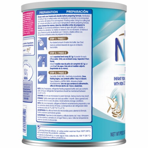 Nestle® NAN® Pro Infant Formula with Iron Powder Perspective: left