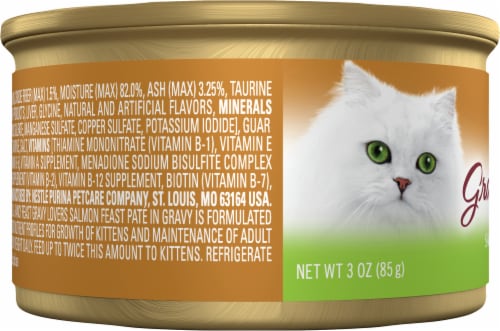 Purina® Fancy Feast® Gravy Lovers™ Salmon Feast Pate in Gravy Adult Wet Cat Food Perspective: left