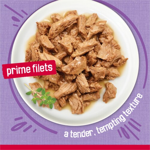 Friskies® Prime Filets Turkey Dinner in Gravy Adult Wet Cat Food Perspective: left