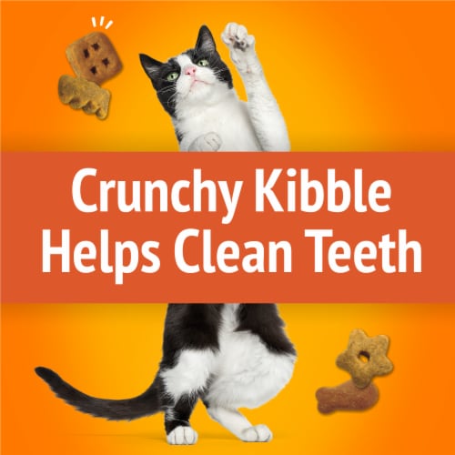 Friskies® Party Mix Original Crunch Cat Treats Perspective: left