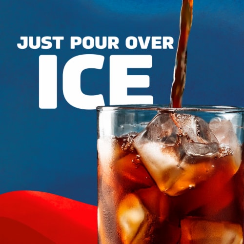 Seattle’s Best Iced Coffee Medium Roast Black Unsweetened Ready to Drink Coffee Perspective: left