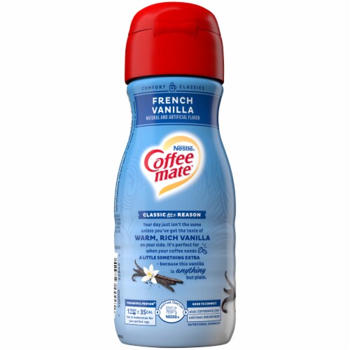 Coffee-mate French Vanilla Liquid Coffee Creamer Perspective: left