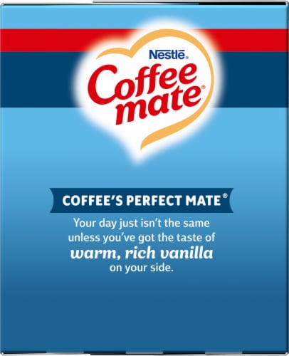 Nestle Coffee mate French Vanilla Liquid Coffee Creamer Singles Perspective: left