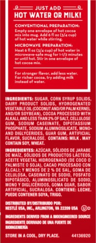 Nestlé® Rich Milk Chocolate Hot Chocolate Cocoa Mix Perspective: left